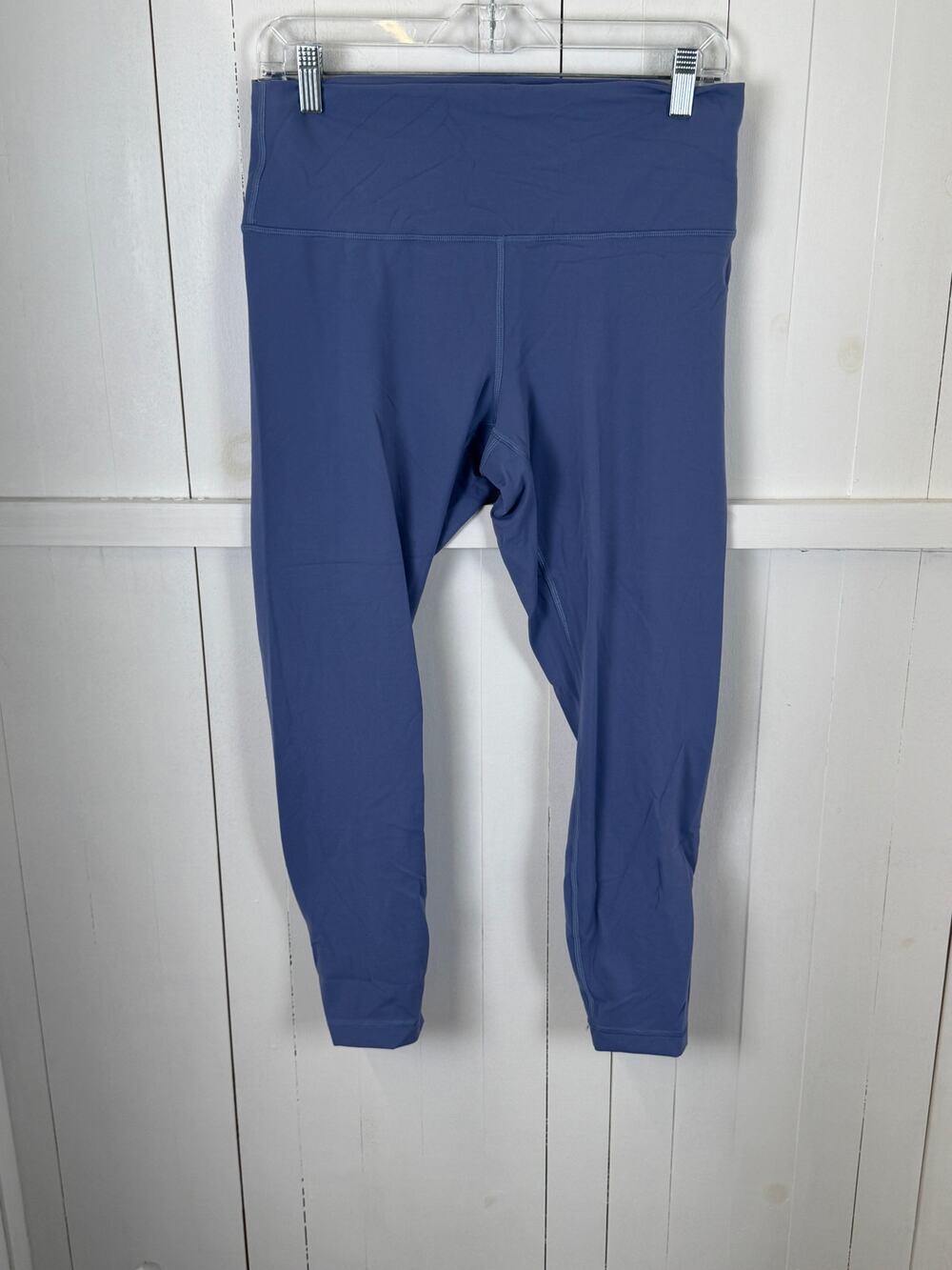 Lululemon Blue Ankle Leggings Size 12 Nylon Women’s Excellent